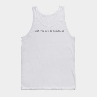 What you are is beautiful - warrior nun - Netflix - Sister Beatrice and Ava Silva - Avatrice Tank Top